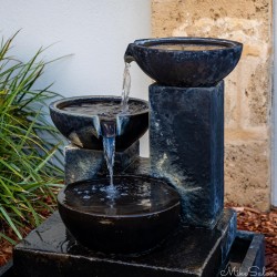Water features are calming and restful, like this one at The Louise. [4453]