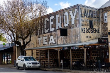 You`ve got to love the signage on old buildings, this one in Tanunda. [4559]