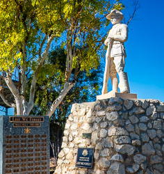 The number of names recorded at the Birdsville War Memorial is a sad reminder how global conflicts impacted communities even as remote as this one. [1063]