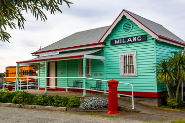 The unused Milang Rilway Stations hosts a railway museum open on weekends. [2179]