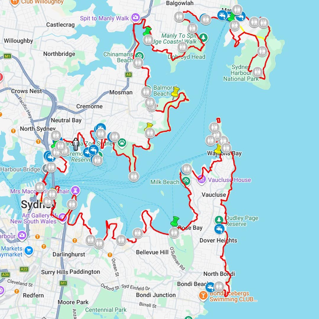 Click here for `Bondi to Manly Ultra 2025, October` page...